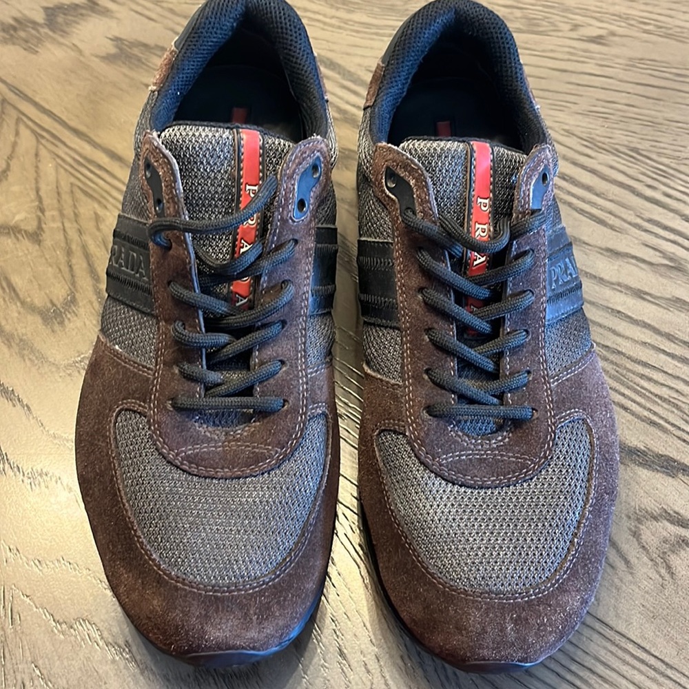 Prada men sneakers size 9